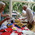 At the Croquet Tea, Summertime, Hartley Wintney by Julia Cotton